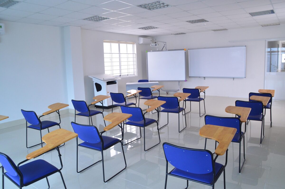 C'est pour montrer une école.