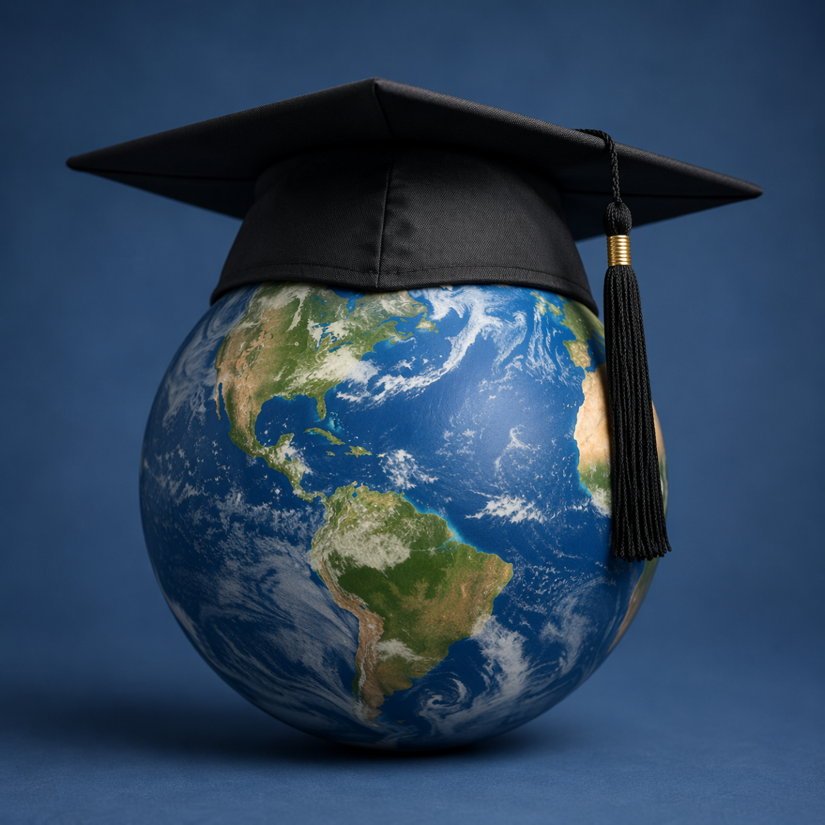 C'est pour montrer que l'accès à l'enseignement supérieur et l'obtention de diplomes doit se généraliser dans le monde